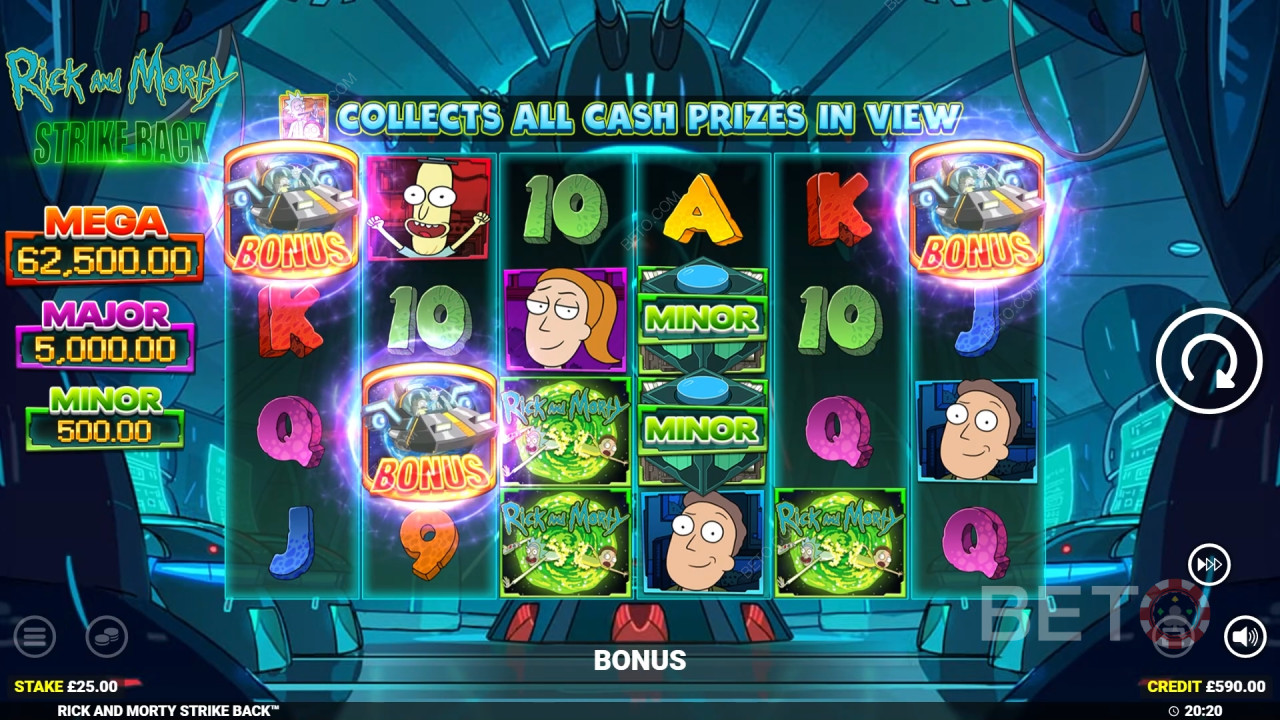 Rick And Morty Strike Back Review by BETO Pokies