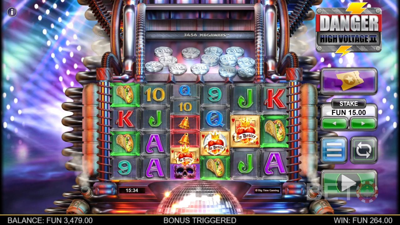 Danger! High Voltage 2 Review by BETO Pokies