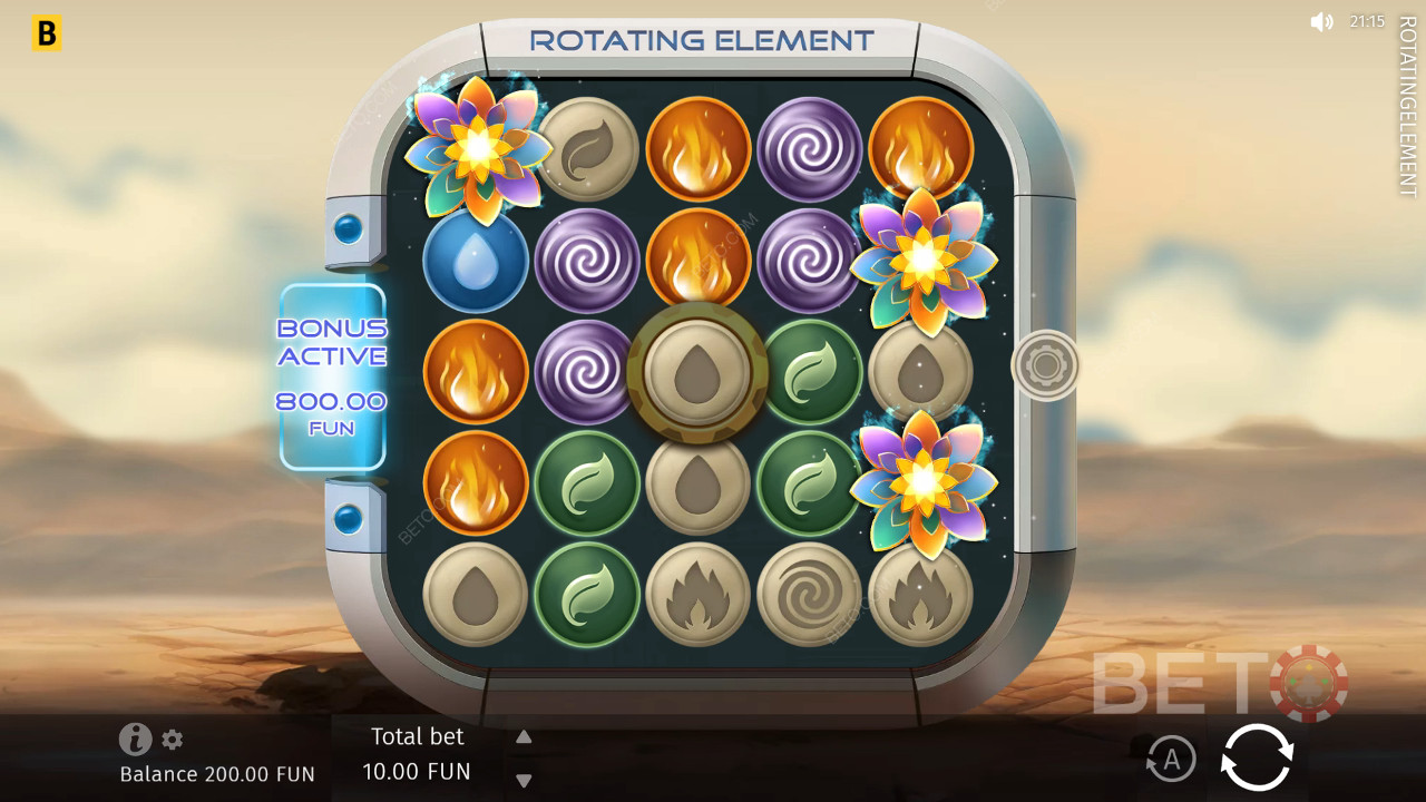 Rotating Element Review by BETO Pokies