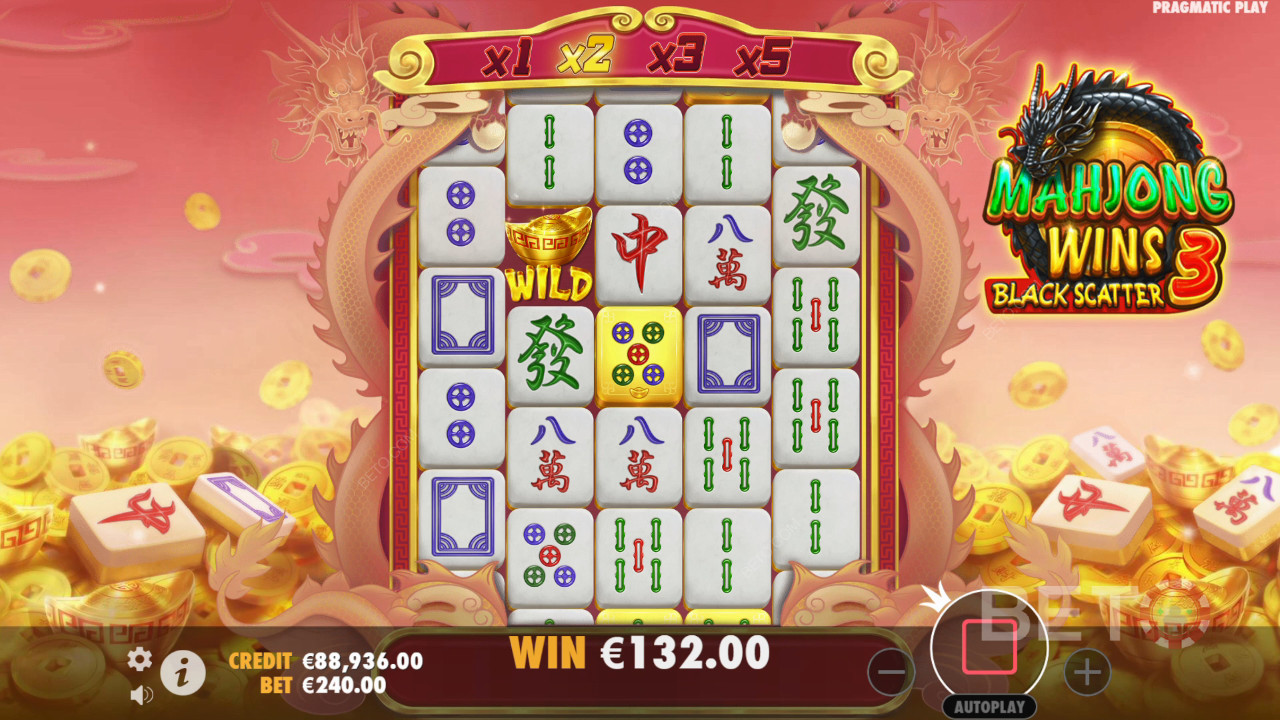 Mahjong Wins 3 - Black Scatter - Ripper or Dud