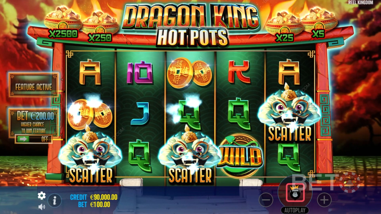 Dragon King Hot Pots: BETO Pokies Review