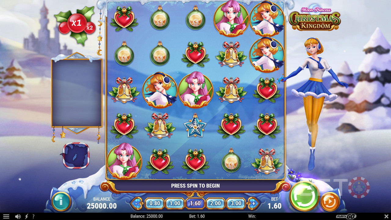 Festive Outback in Moon Princess Christmas Kingdom