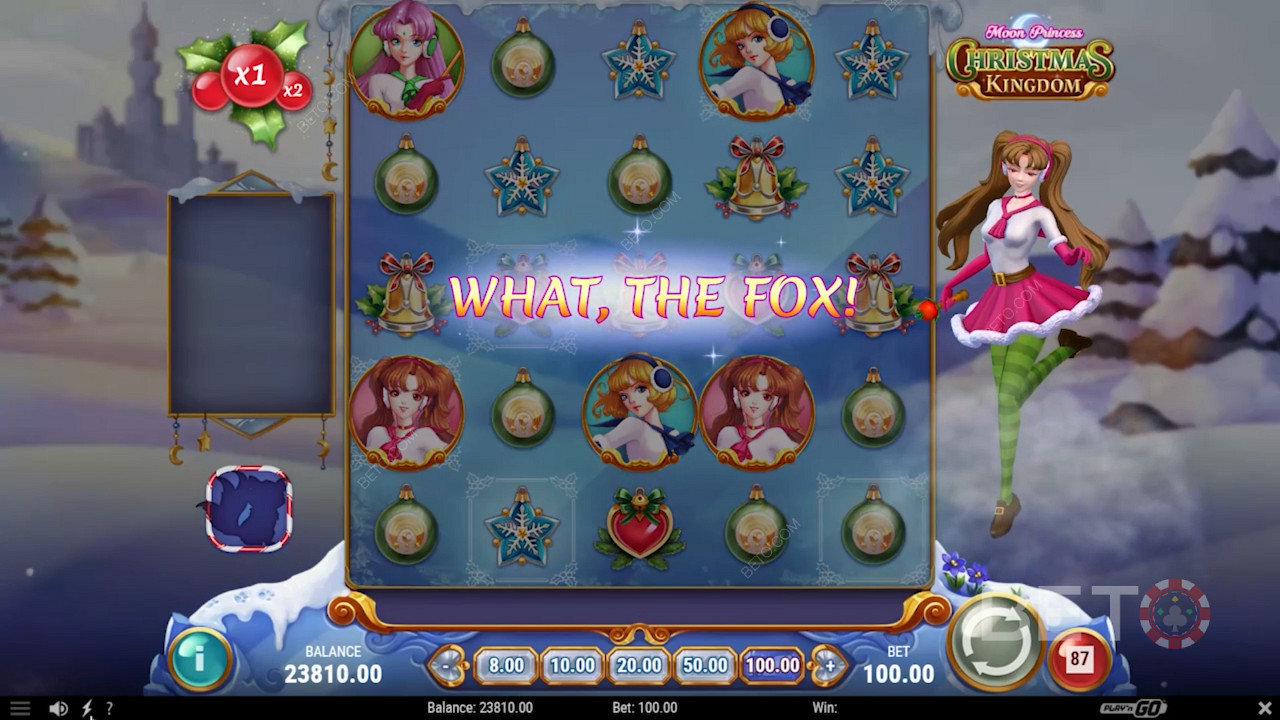 Festive sheila magic in Moon Princess Christmas