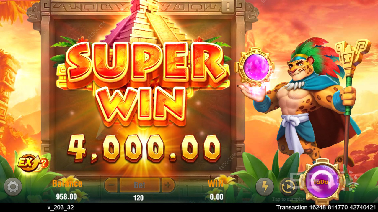 Score Big with Lucky Jaguar: Win Up to 4,500x Your Wager!