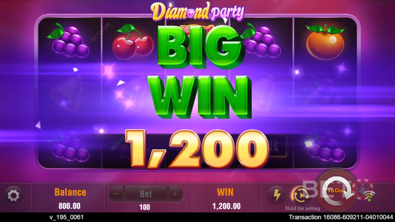 Diamond Party Review by BETO Pokies