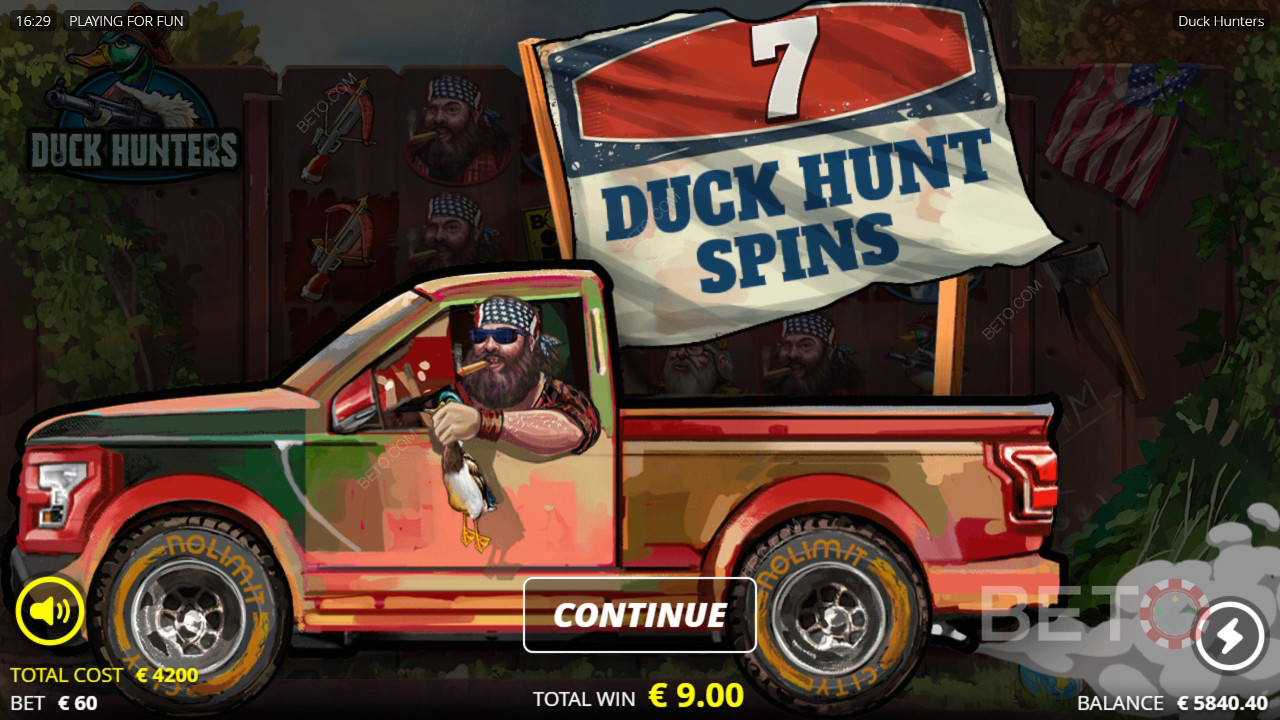 Duck Hunters: Bonuses Unpacked by Nolimit City