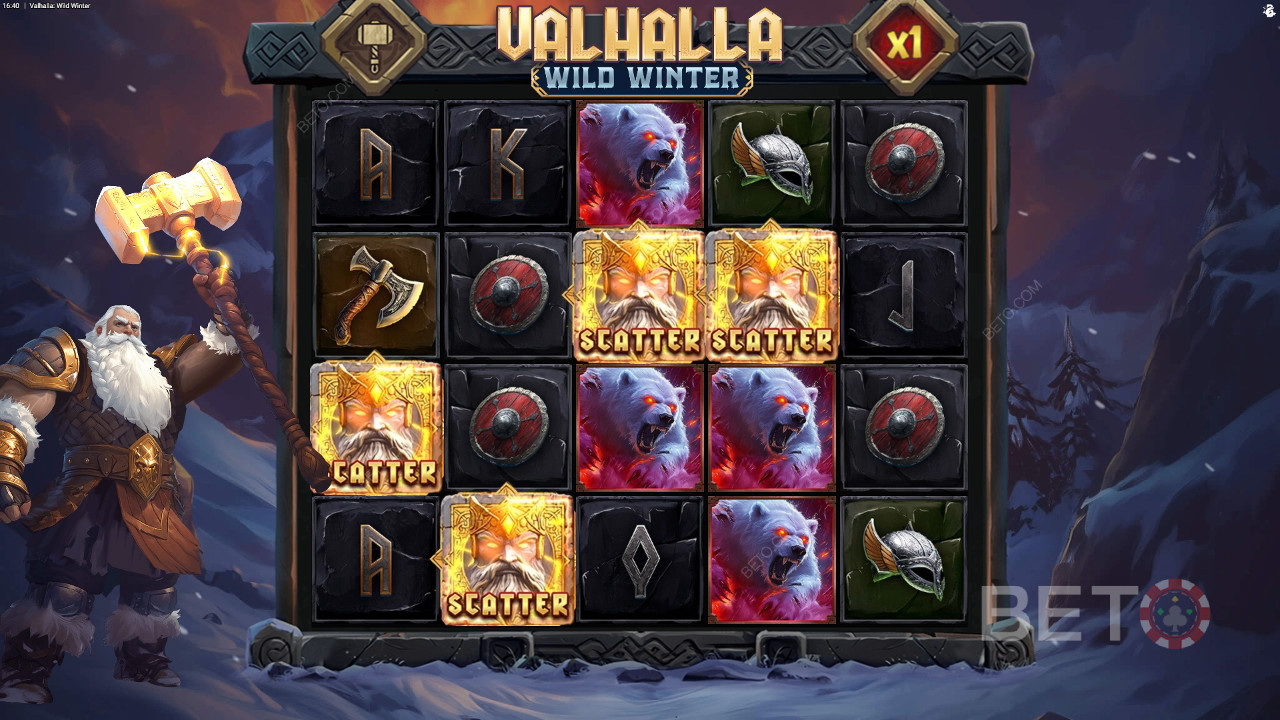 Valhalla Wild Winter: BETO Pokies