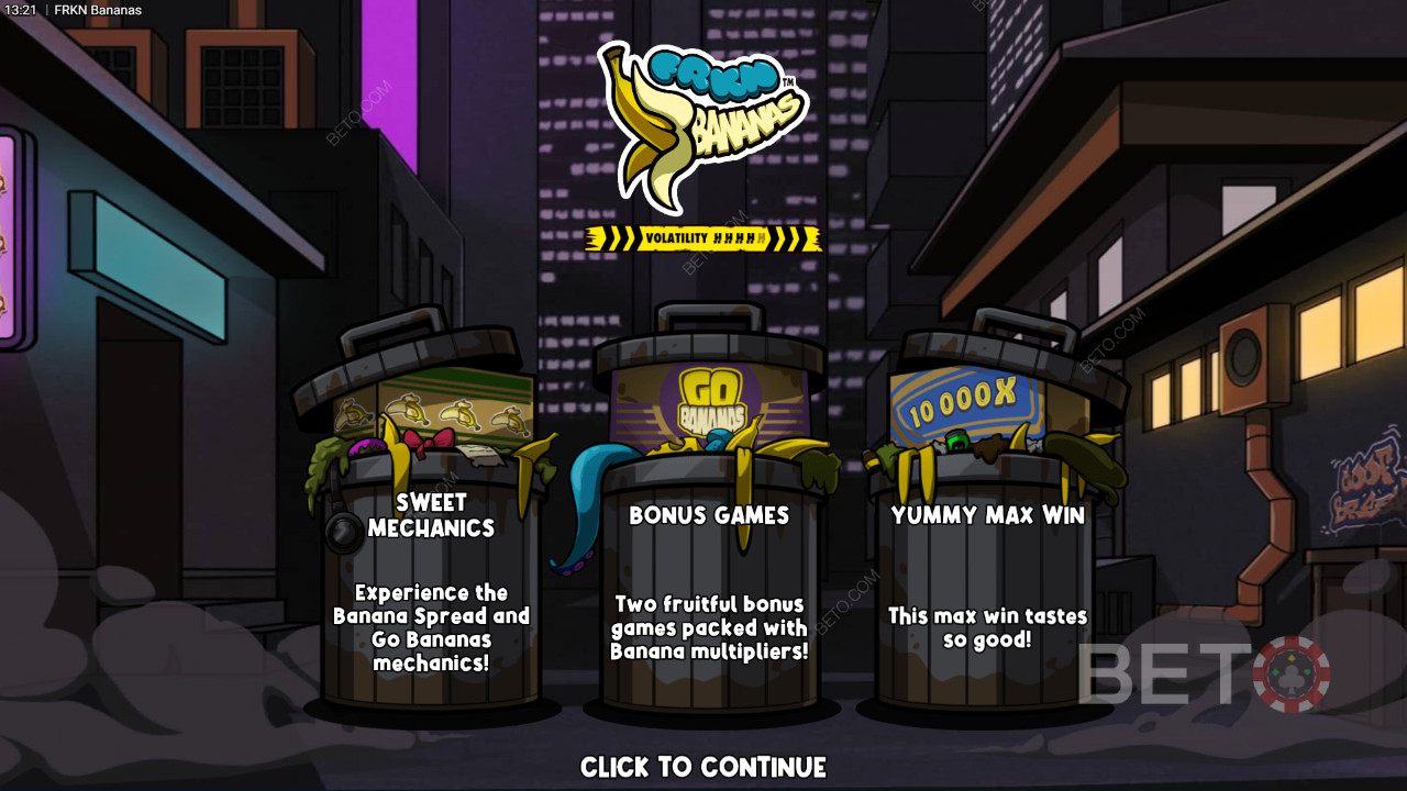 Theme & Design: Bonkers Banana Bonanza
