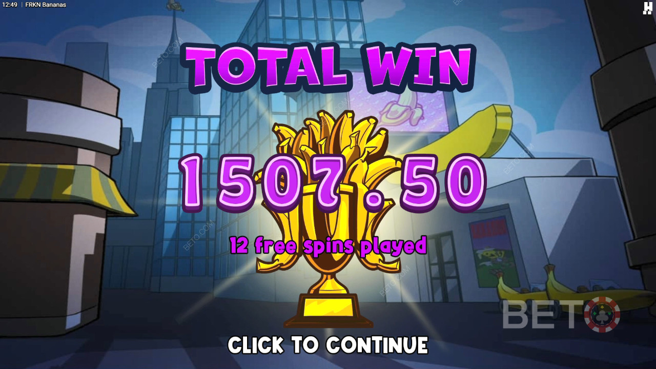 Score a 10,000x Jackpot in the FRKN Bananas Online Pokie!