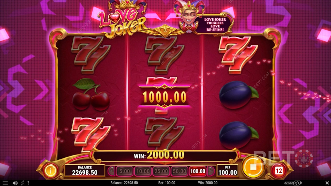 The Red 7s are top-notch symbols with a ripper 10x payout