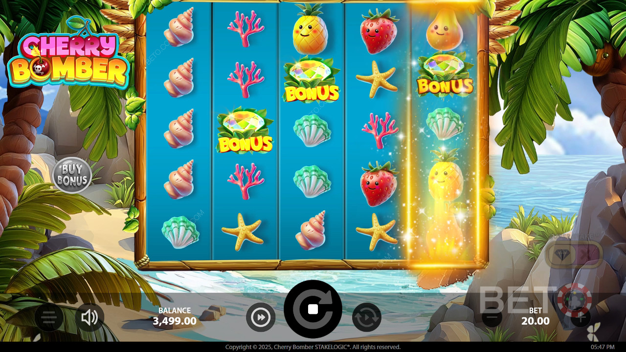 Cherry Bomber Review by BETO Pokies