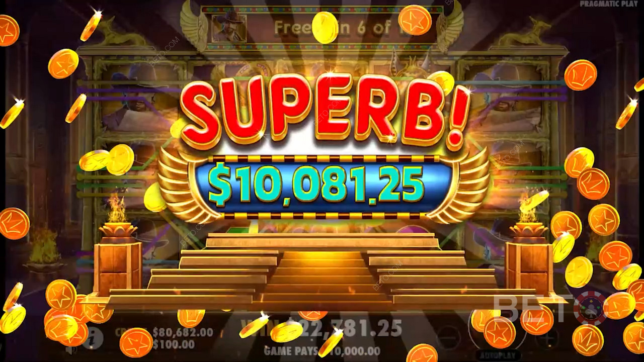 This pokie boasts a 96.5% RTP and packs a high volatility punch