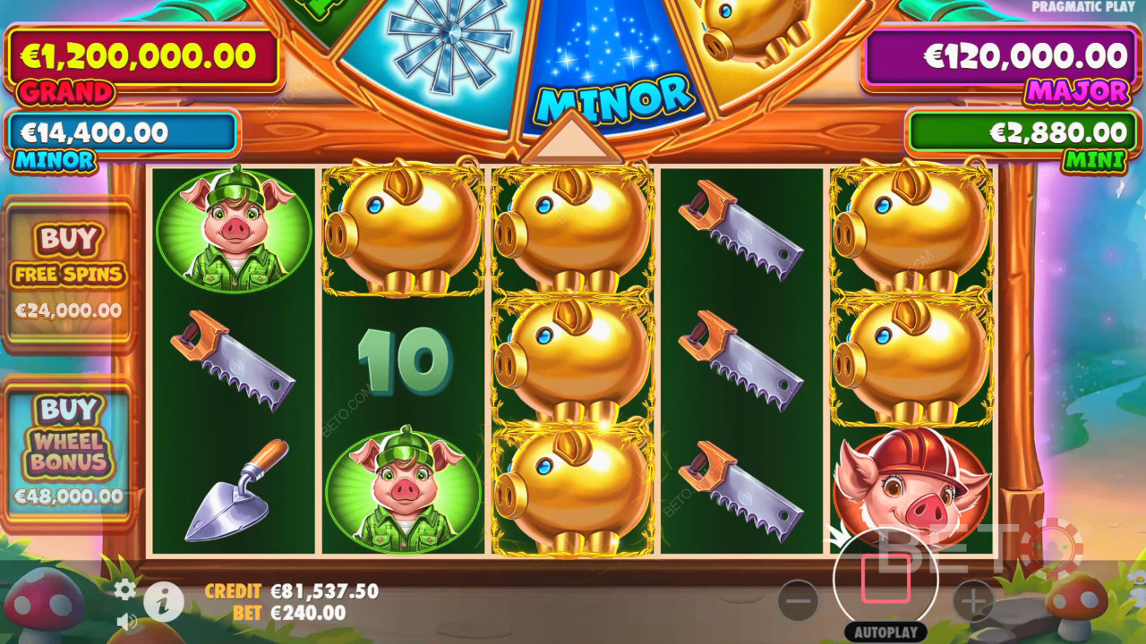 Brick House Bonanza Review by BETO Pokies