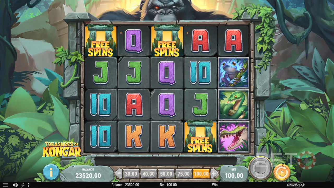 Treasures of Kongar Review by BETO Pokies