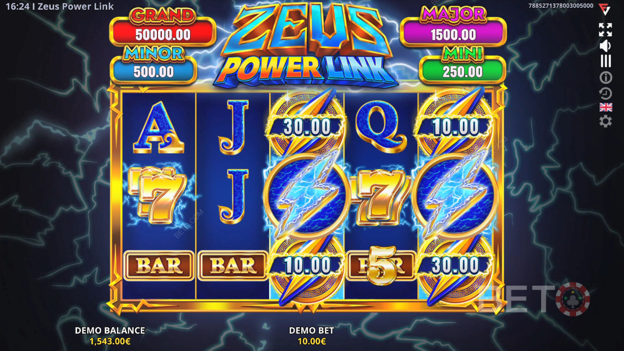 Zeus Power Link Review by BETO Pokies