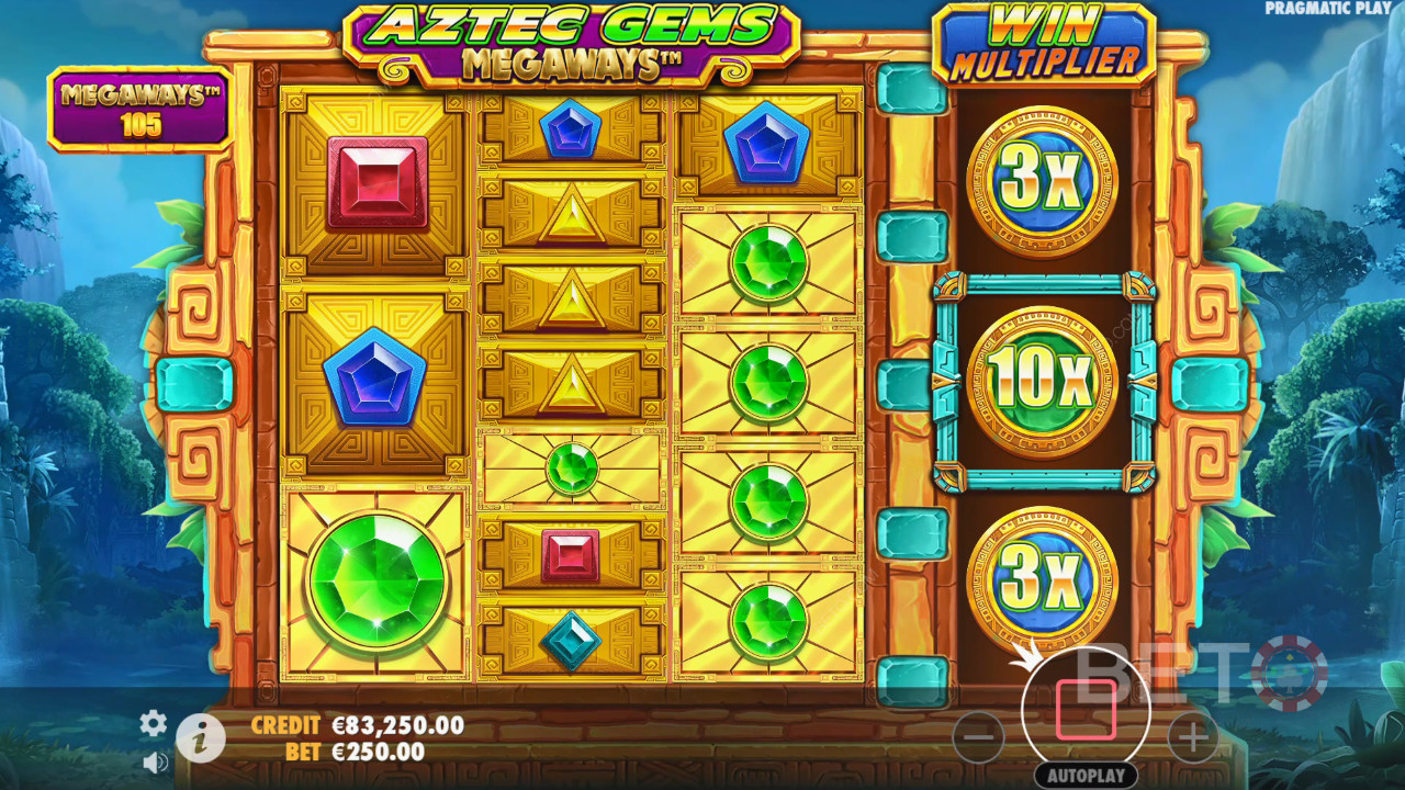 Aztec Gems Megaways Review by BETO Pokies