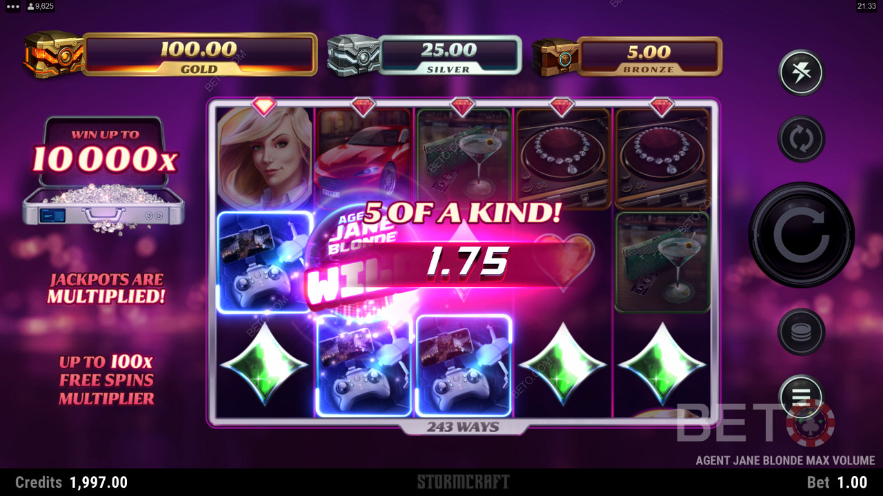 This pokie boasts a 96% RTP and fair dinkum medium volatility