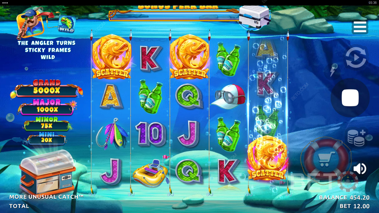 More Unusual Catch Review by BETO Pokies