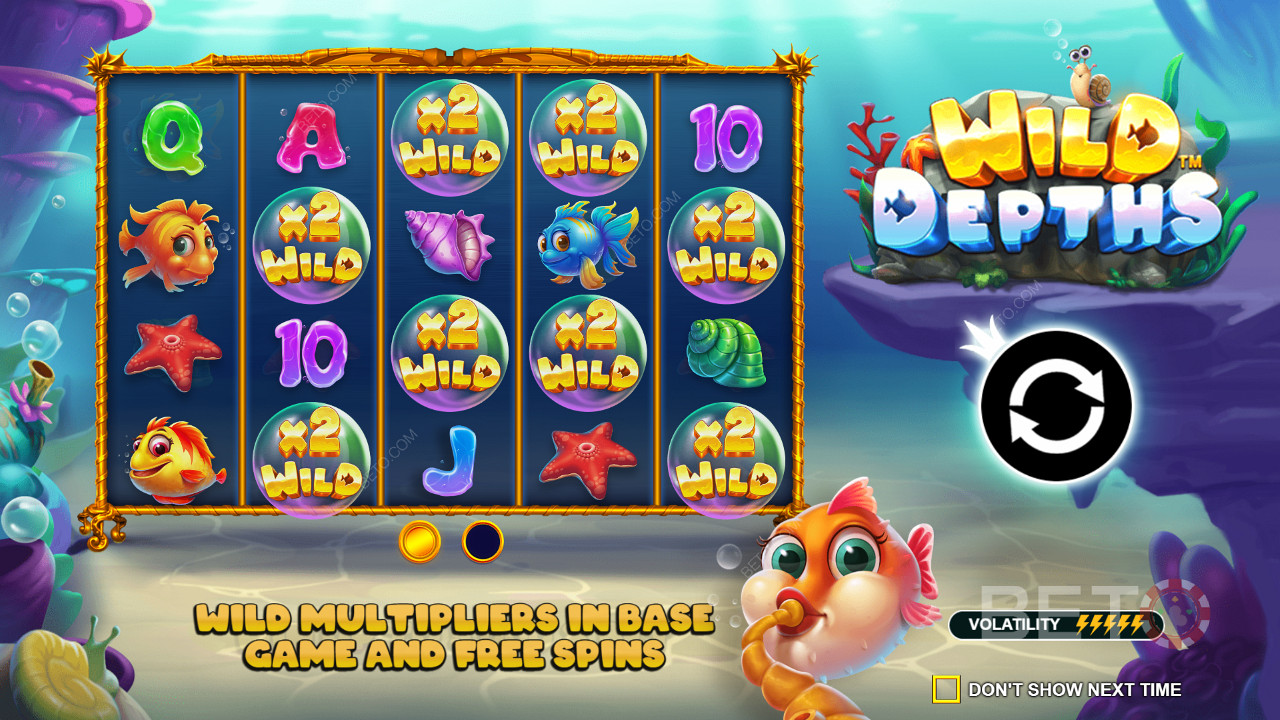 Dive into Wild Depths pokie game