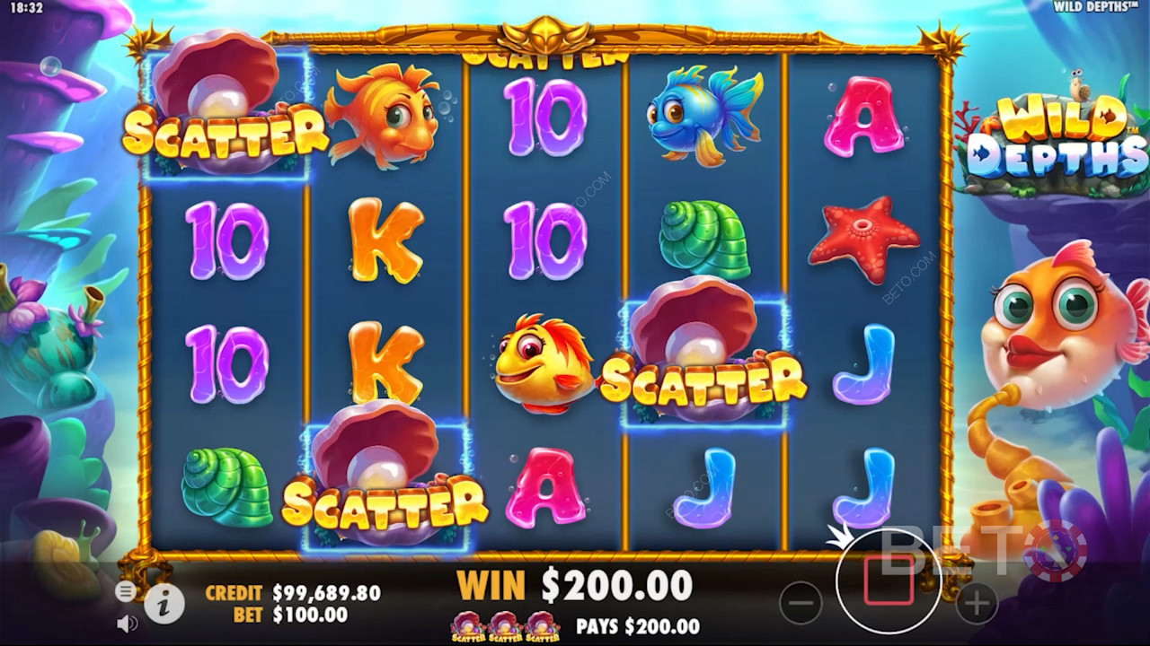 Unlocking the Bonus Spins in Wild Depths Pokie