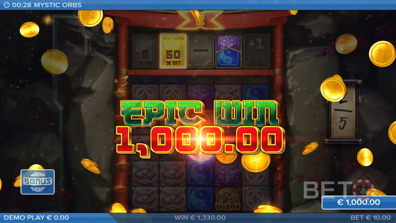 Spin now for a chance at ripper wins up to 10,000x your bet