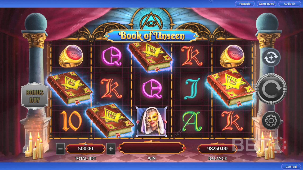 Book of Unseen Review by BETO Pokies