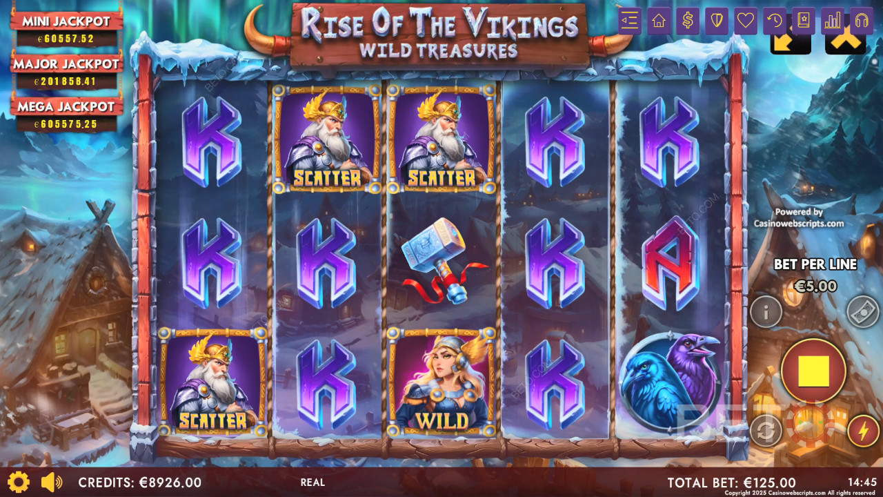 Rise of The Vikings - Wild Treasures Review by BETO Pokies