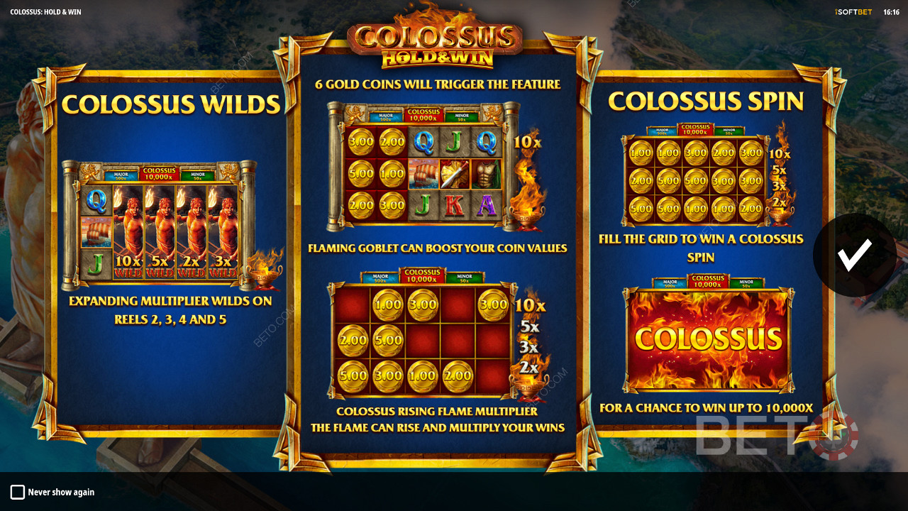 Massive Wins Await in Colossus: Hold and Win Pokie Adventure