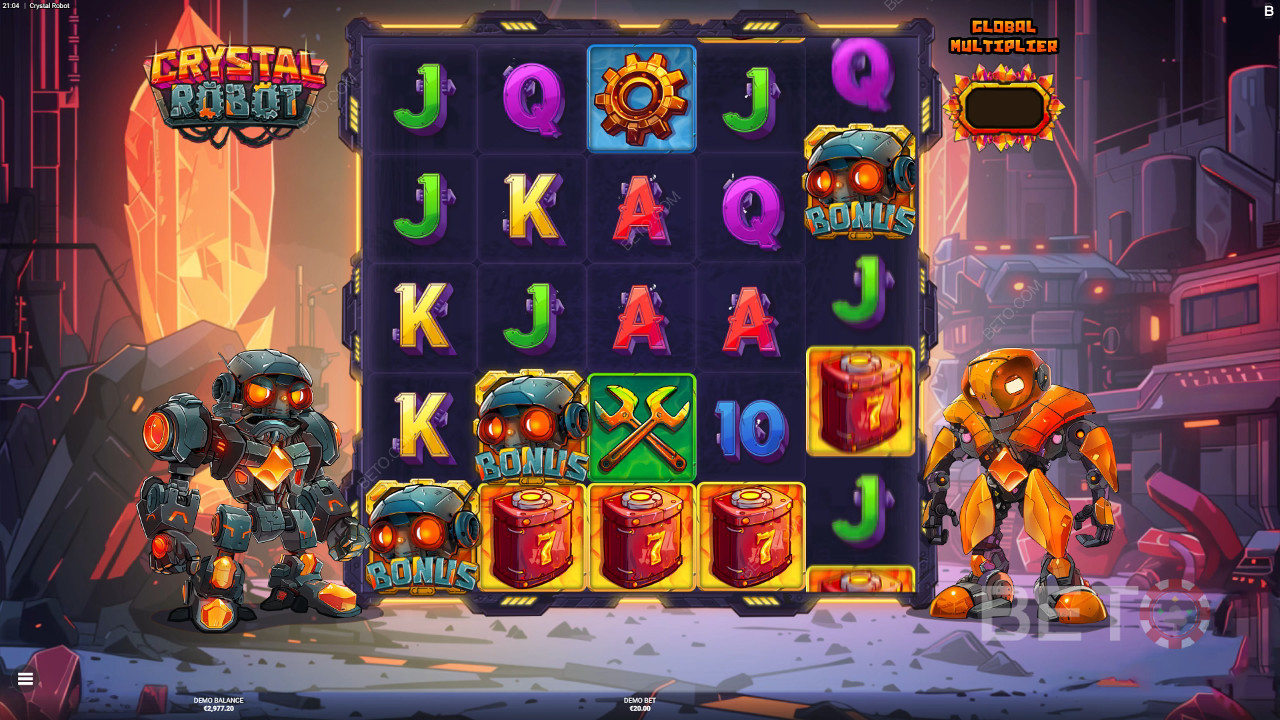 Crystal Robot Review by BETO Pokies
