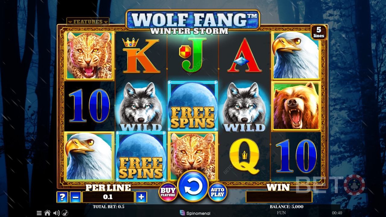 Wolf Fang Winter Storm Review by BETO Pokies