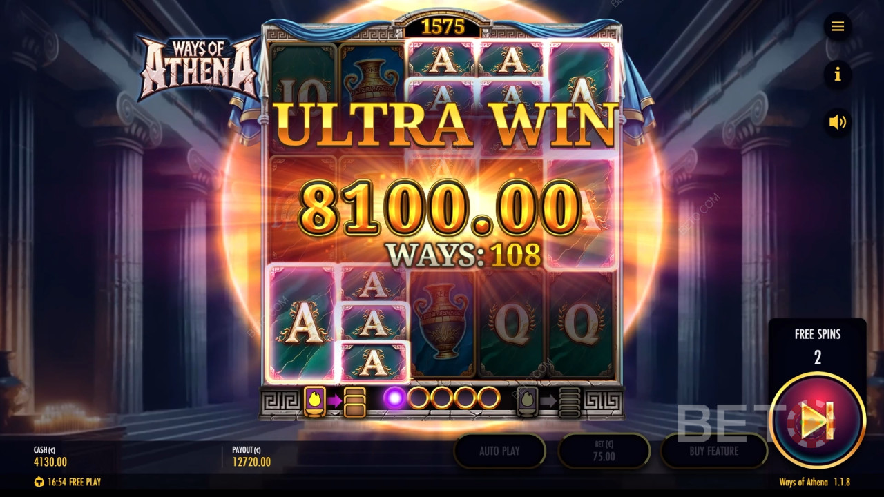 Ways of Athena Review by BETO Pokies
