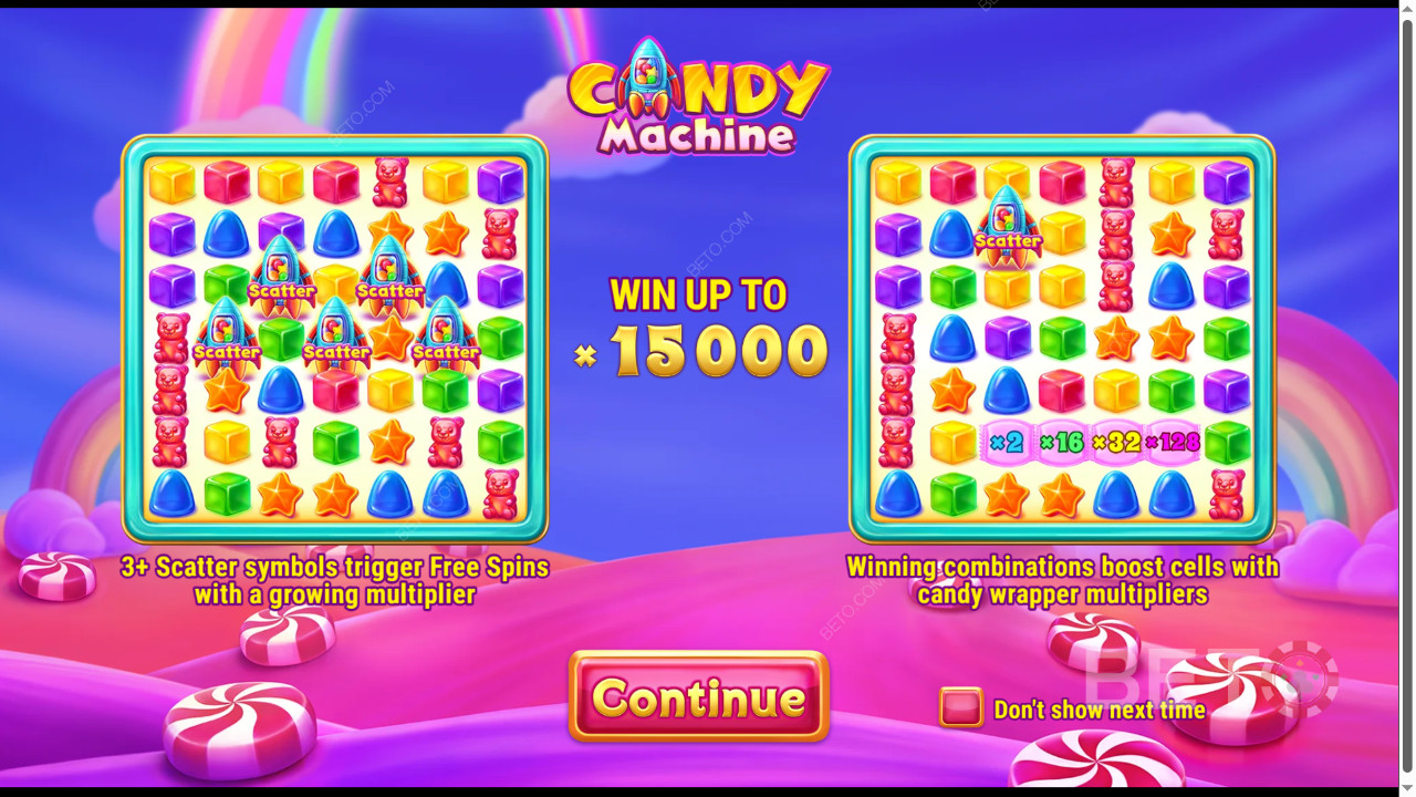 Sweet Rewards Revealed in Candy Machine by Barbara Bang