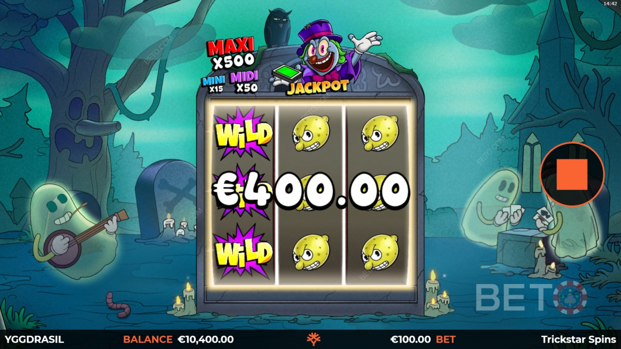 Trickstar Spins Review by BETO Pokies