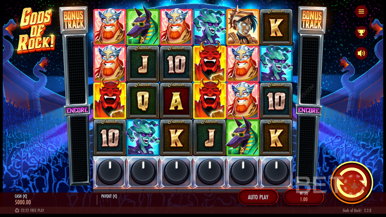 Jam with the rock legends in this ripper Aussie pokie