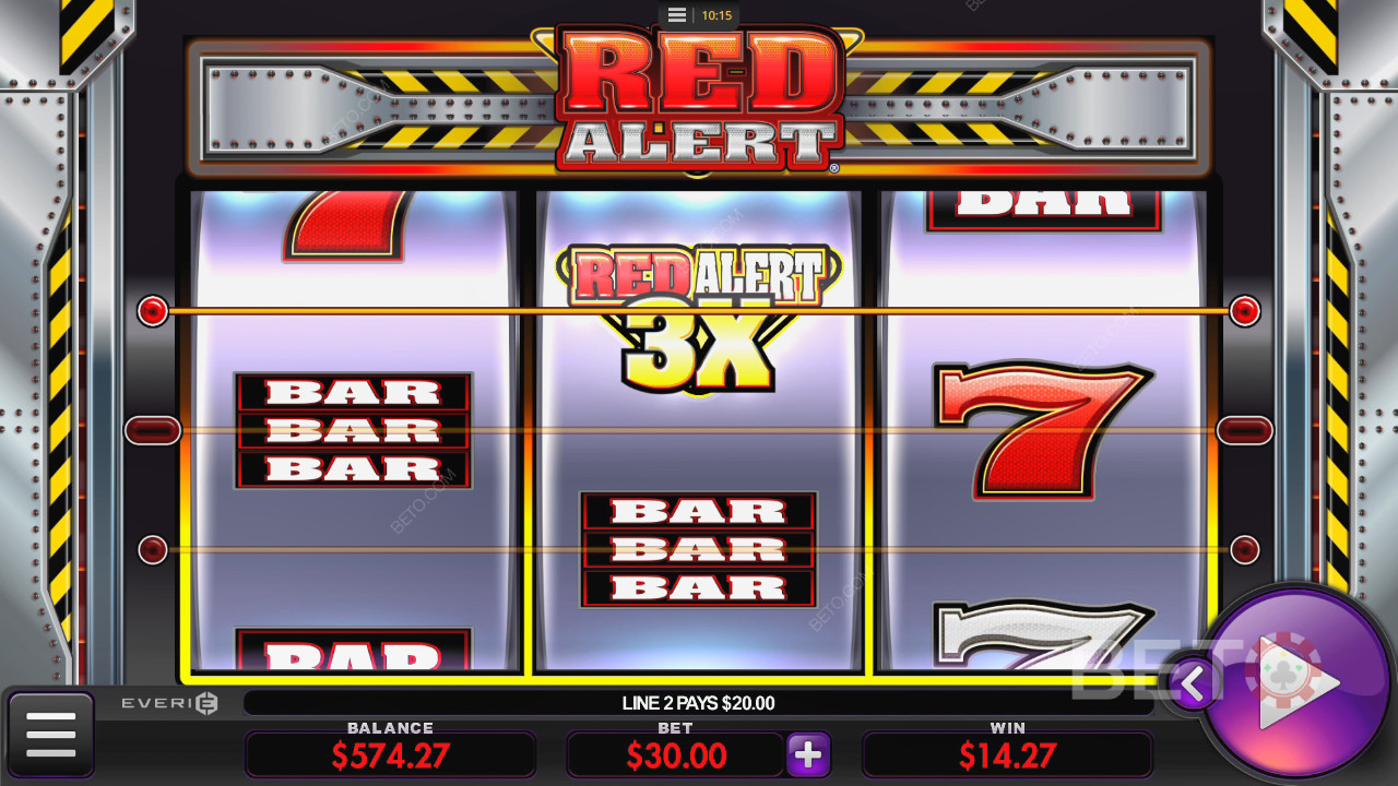 Red Alert Review by BETO Pokies