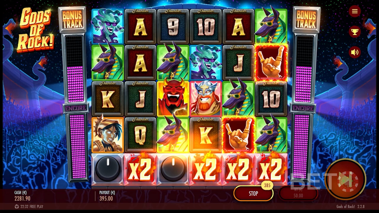 Crank the Bonus Meter for Wild Encore and Bonus Rounds