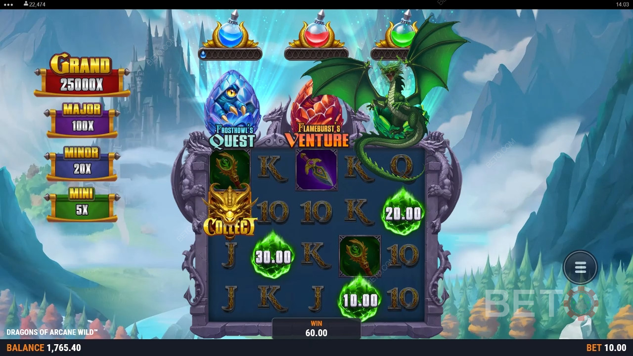 Dragons of Arcane Wild Review by BETO Pokies