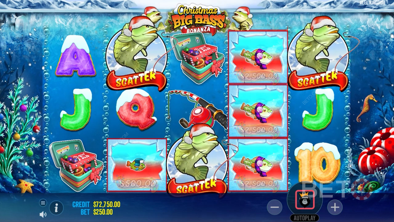 Plunge in for a shot at bagging 2,100x your total bet