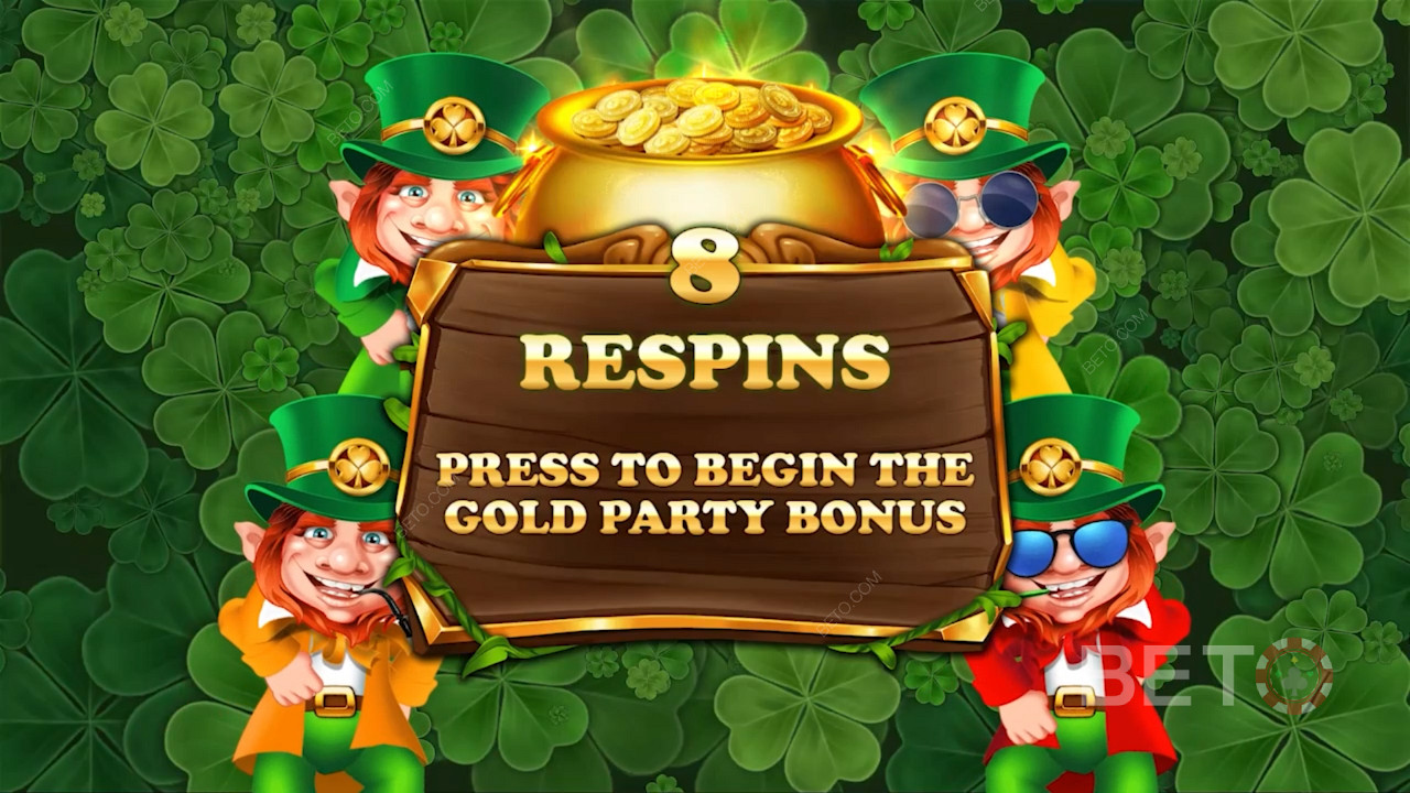 Score 8 Respins and unlock ripper bonuses in the Money Respins mode