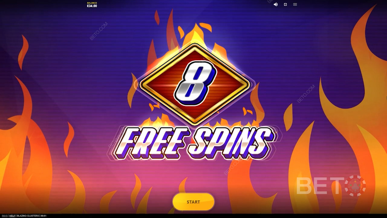 Trigger the Free Spins feature for 8 Free Spins and Multiplier boosts