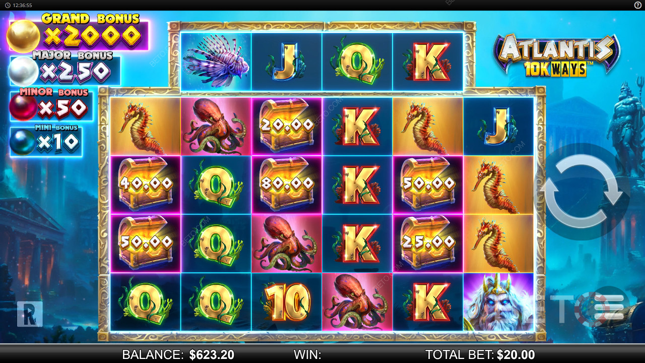 Atlantis 10K Ways: BETO Pokies