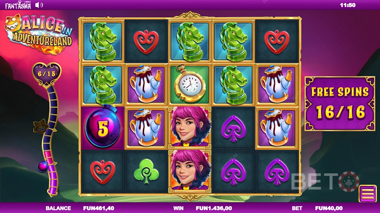 Spin your way through Wonderland in Alice
