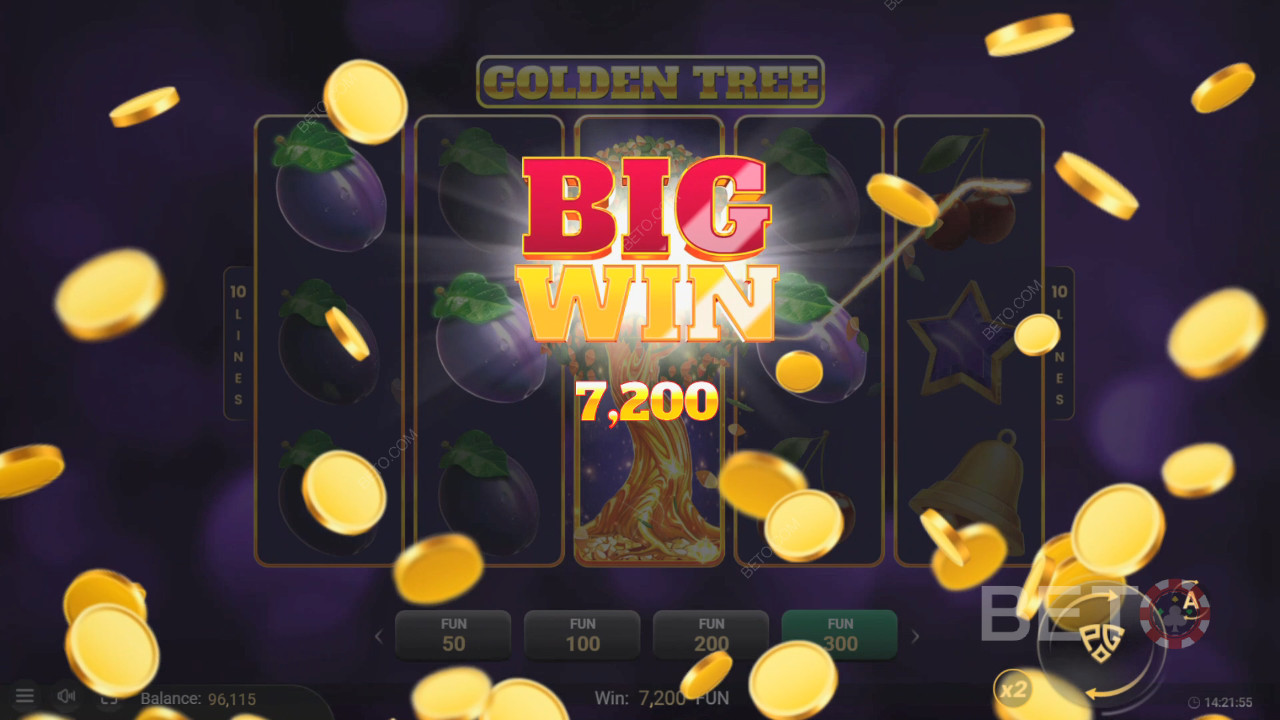 Score 5,000x Your Wager in the Golden Tree Pokie!