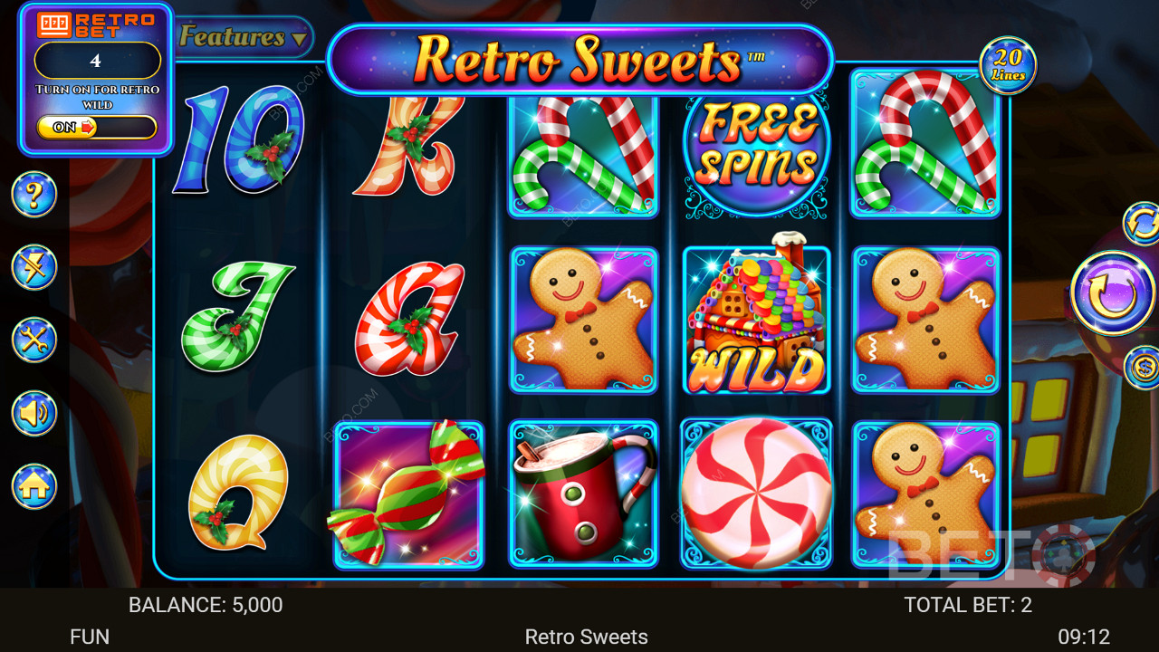 Retro Sweets Free Play