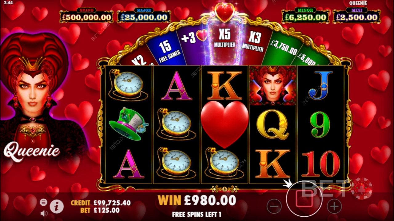 Dive into a dreamy realm of fantasy and fortune in Queenie pokies
