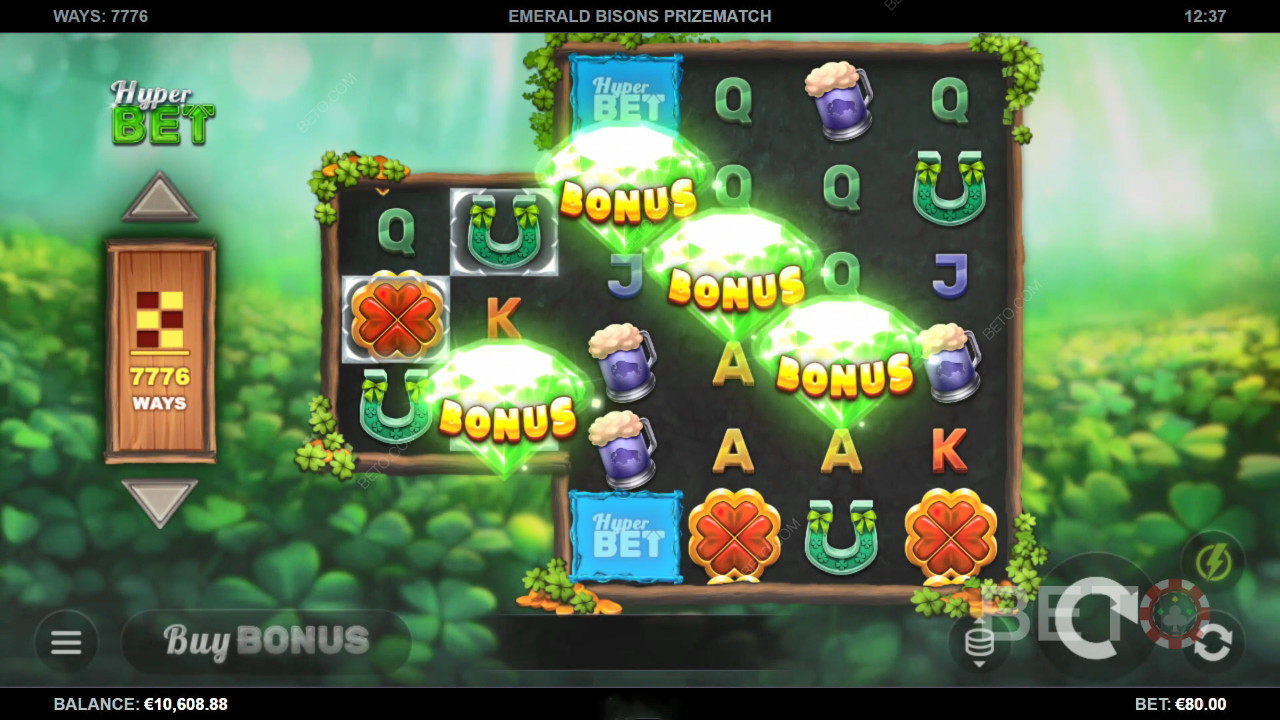 Emerald Bisons PrizeMatch Review by BETO Pokies