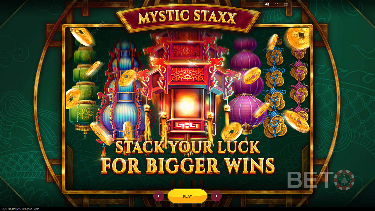 Discover Expanding Stacks and score up to 2,000x your bet in Mystic Staxx pokie