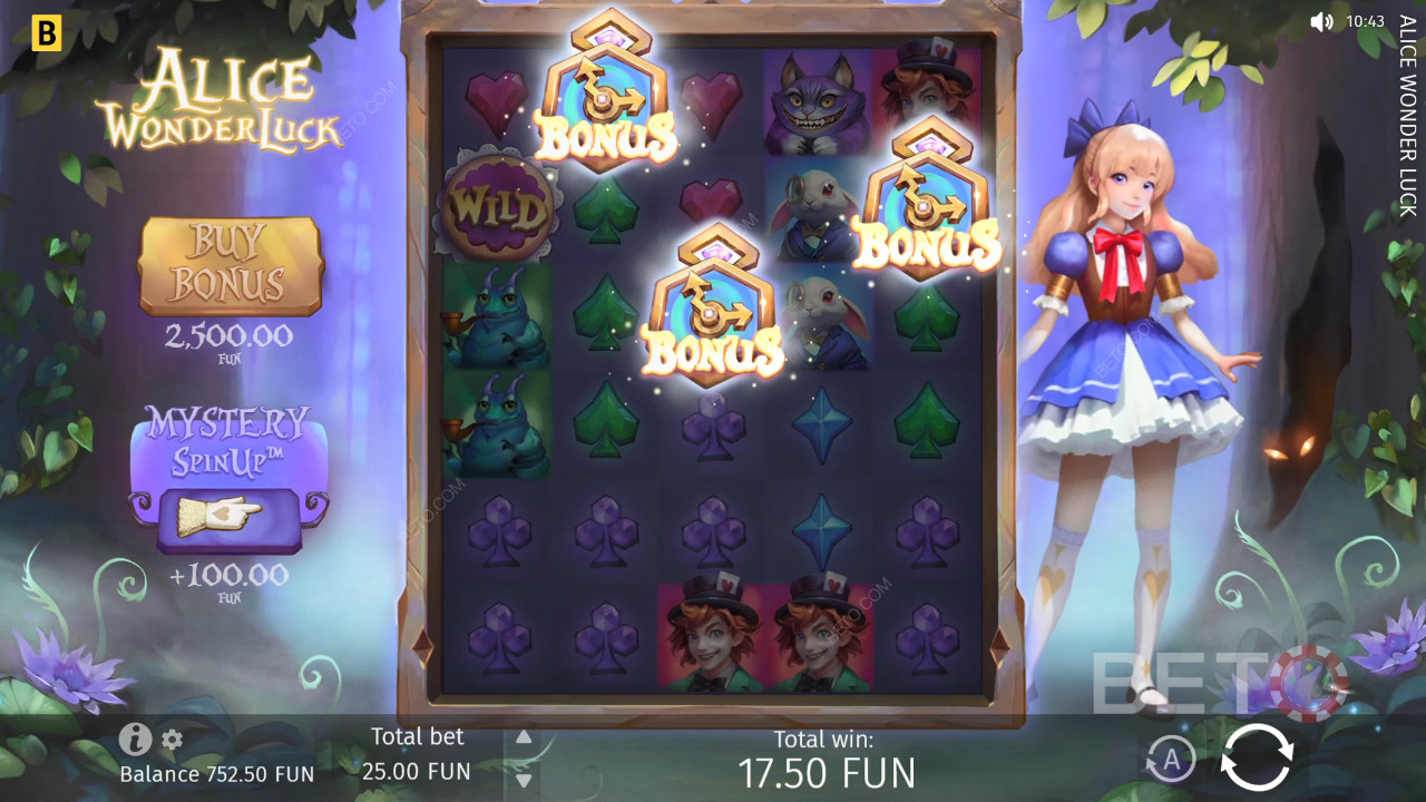 Alice WonderLuck Review by BETO Pokies