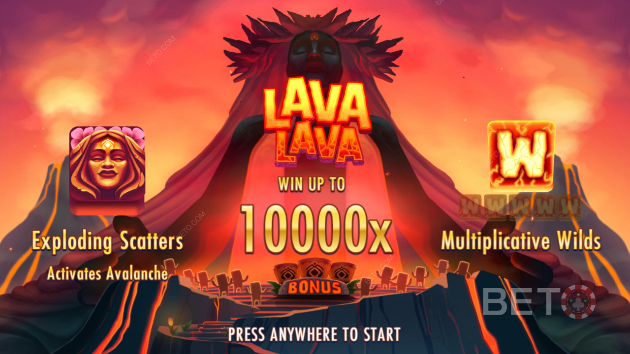 Blast Off with Scatters, Wild Multipliers, and Cascades in Lava Lava Pokie