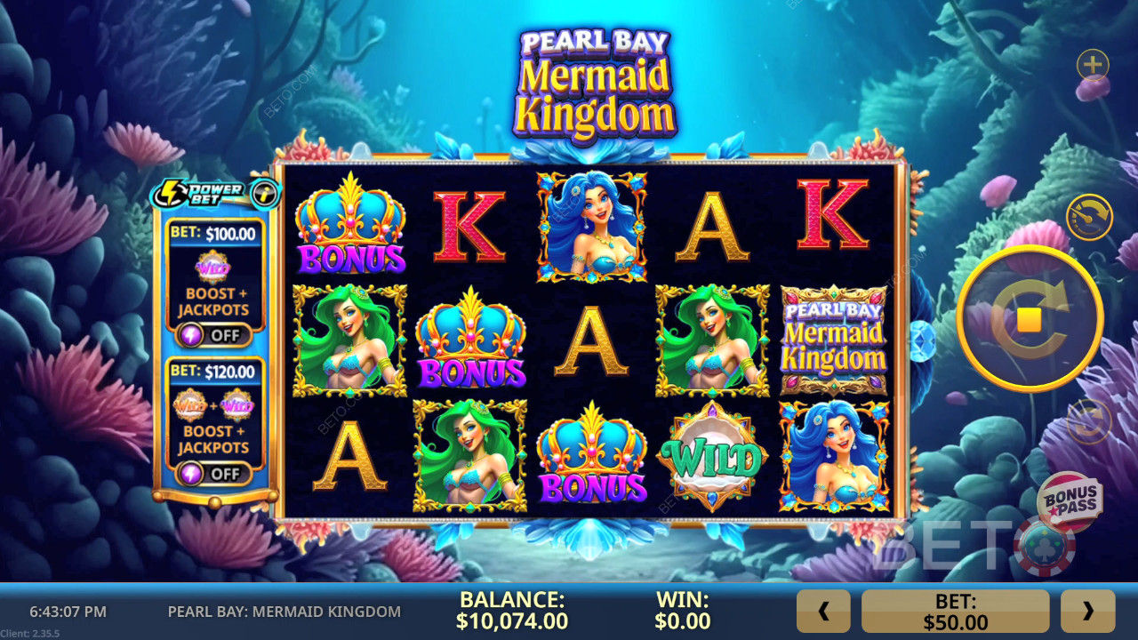 Pearl Bay: Mermaid Kingdom Review by BETO Pokies